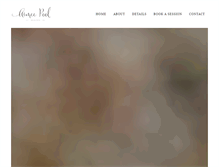 Tablet Screenshot of aimeepoolphoto.com